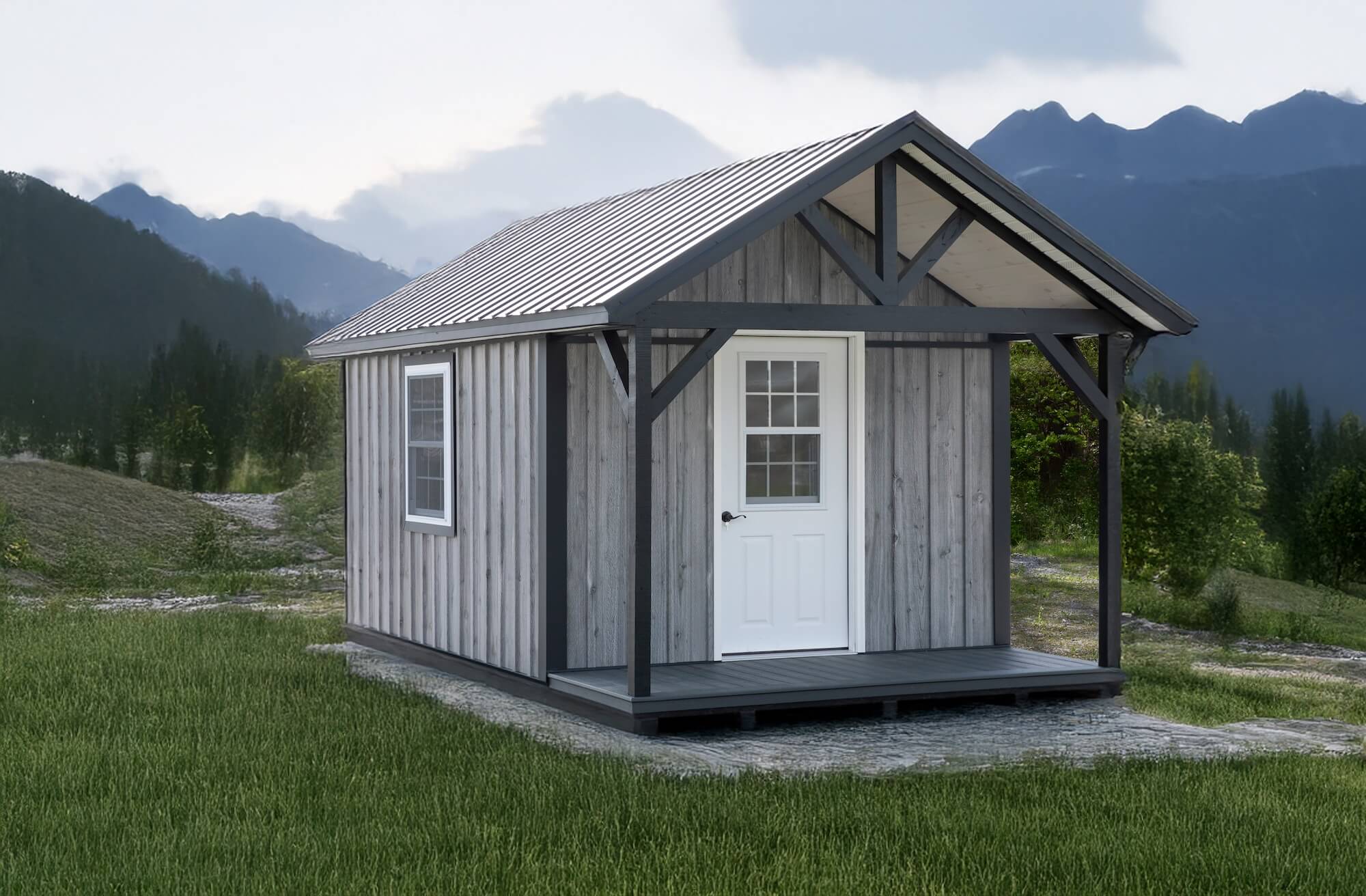 Dwellity Glacier Cave recreation cabin