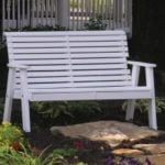 Amish Made Plain Outdoor Benches