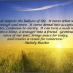 Gratitude - Melody Beattie